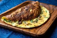 Omelette aux champignons cèpes et bolets