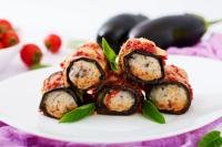 Involtini di melanzane (aubergines)