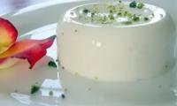 Panna cotta à l'eau de rose