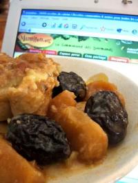 Paupiettes de veau pommes et pruneaux