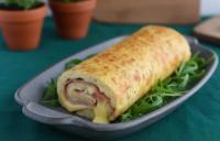 Délice de pommes de terre roulé à la raclette et jambon