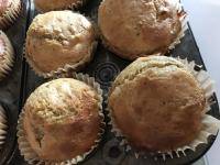 Muffins poires-amandes