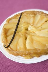 Tarte tatin aux poires et aux épices