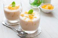 Tiramisu léger aux pêches