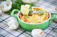 Flans chou-fleur et brocolis en mini-cocottes