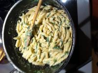 pennes epinards gorgonzola