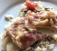 Endive braisée au jambon
