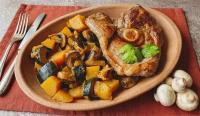Tajine d’agneau aux champignons et pommes de terre fondantes