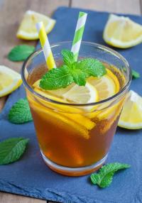Thé à la pêche et au citron