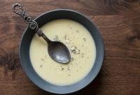 Velouté crémeux de céleri-rave et Fourme d'Ambert