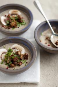 Soupe de champignons facile et délicieuse