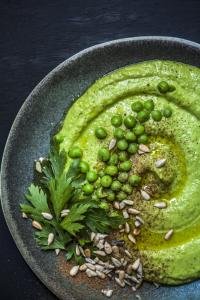 Guacamole de petits-pois