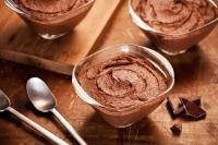 Mousse au chocolat sans grumeaux
