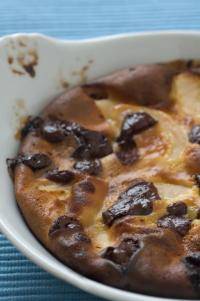 Mini clafoutis poires-chocolat ultra simples !
