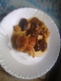 Paupiettes de porc ou veau aux pruneaux et champignons