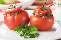 Tomates farçies au Cooking Chef