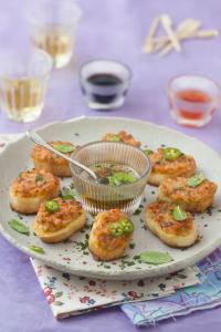 Toasts vietnamiens aux crevettes