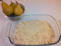 Crumble aux poires