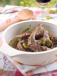 Ragoût de mouton ou d'agneau aux flageolets
