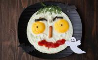 Oeuf au plat Halloween
