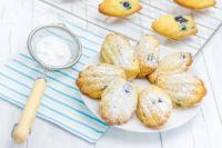 Madeleines bio framboises chocolat
