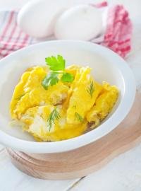 Omelette au kiri