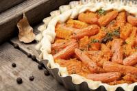 Tarte aux carottes vegan