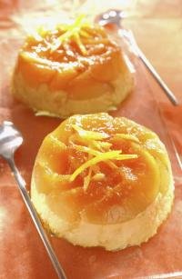 Entremets aux poires caramélisées