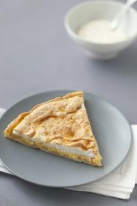 Tarte meringuée aux pommes et aux poires