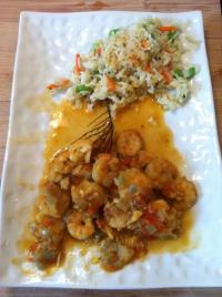 Cari de crevettes (recette réunionnaise)