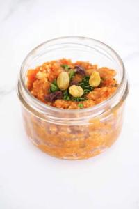Semoule façon couscous au rutabaga et carottes (9 mois et +)
