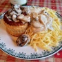 Vol-au-vent descargots au Riesling
