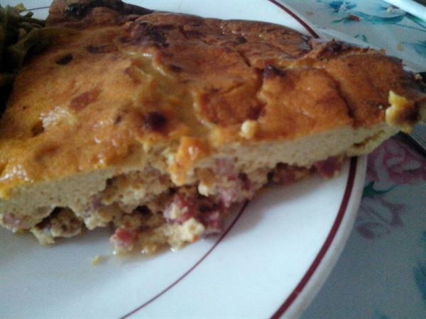 Quiche Lorraine au curry