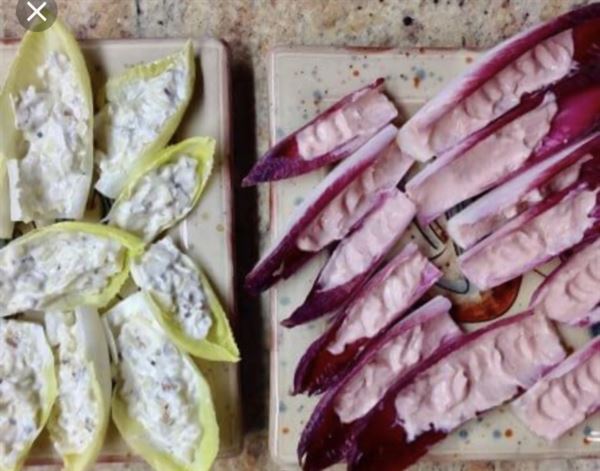 Tartines d'endives