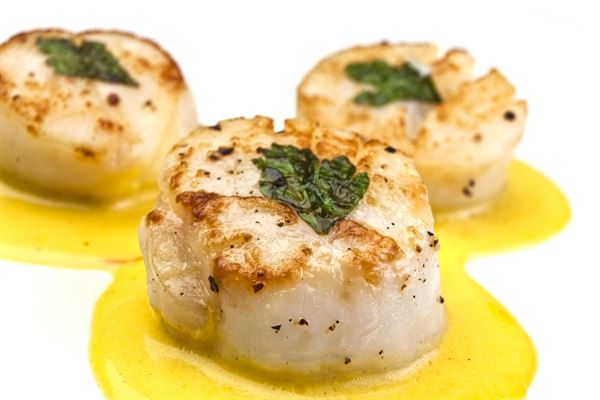 recette Noix de Saint Jacques sautées au safran