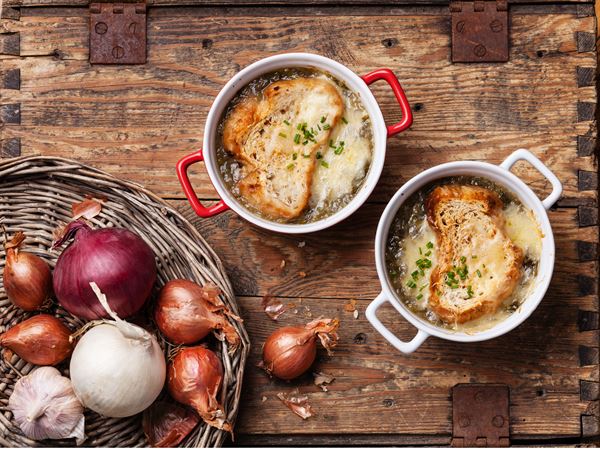 Soupe à l'oignon au Cooking Chef