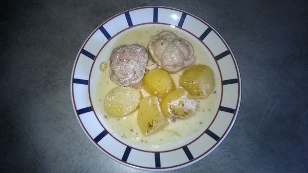 paupiettes de porc à la Packo
