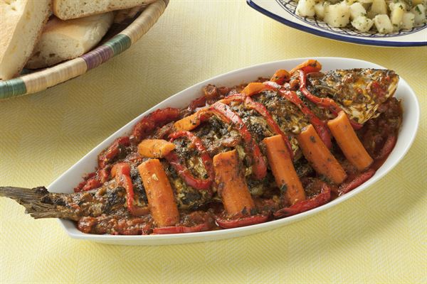 recette Tajine de poissons