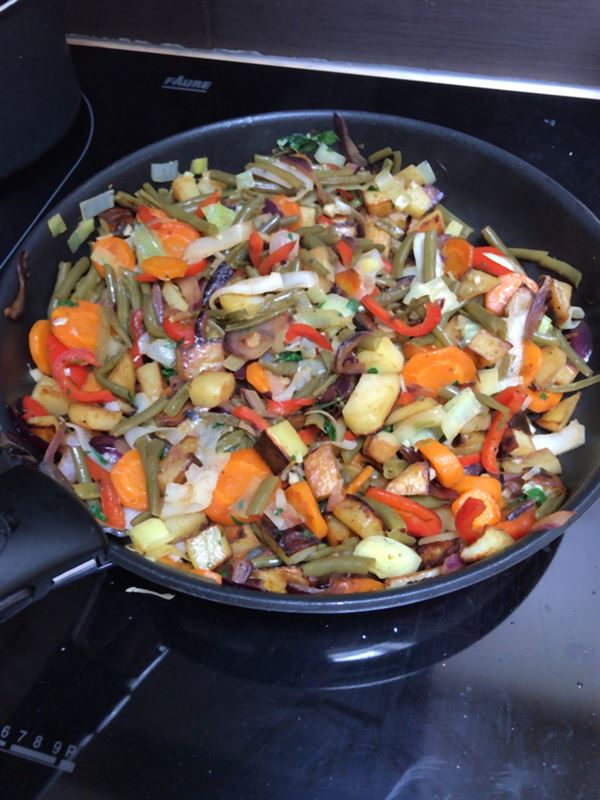 Ma poêlée de légumes