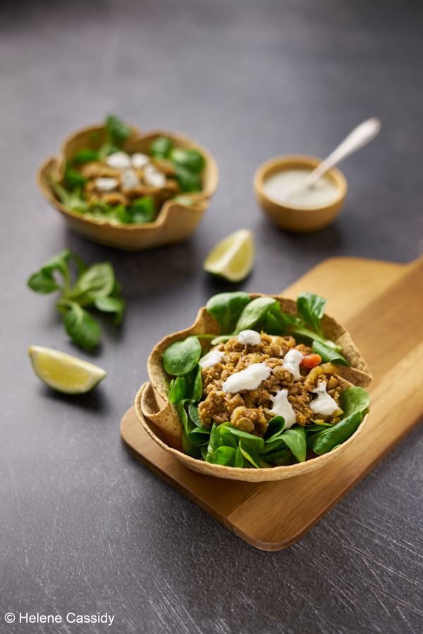 recette Veggie Tortilla Bowl