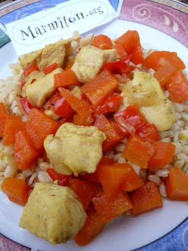Poulet au curry louvnien