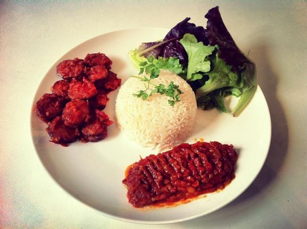 Rougaille saucisse