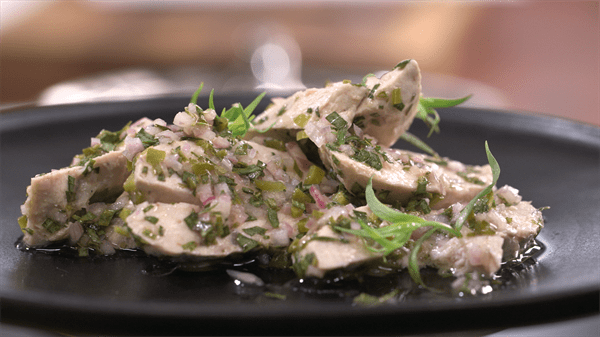recette Pintade à l'estragon