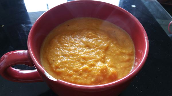 recette Velouté de carottes thaï