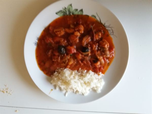 recette Poulpe cuisiné à la sétoise