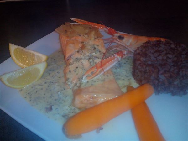 recette Pavé de saumon au basilic