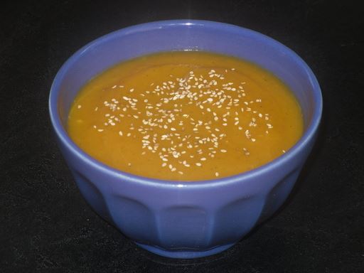 Velouté de potimarron à la cannelle