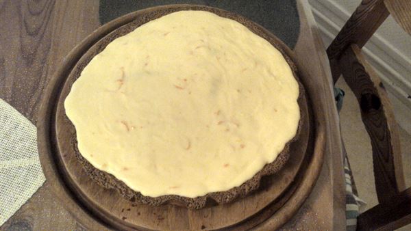 recette Tarte chocolat orange