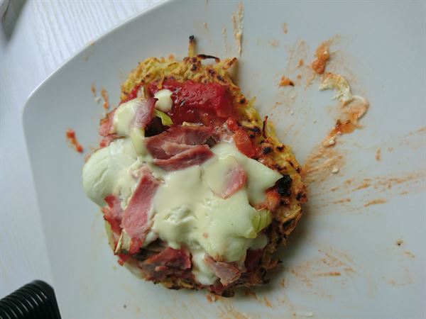 Galette de pommes de terre façon pizza