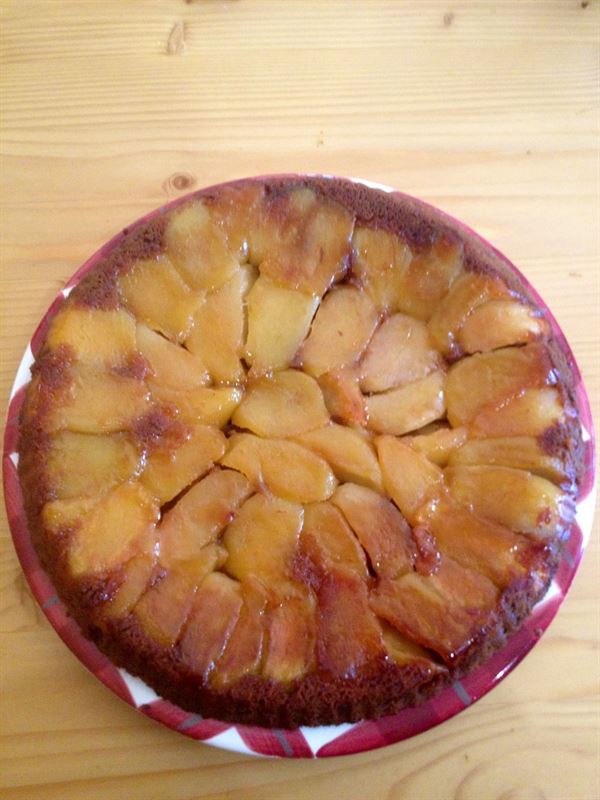 Tatin de pommes aux Spéculoos